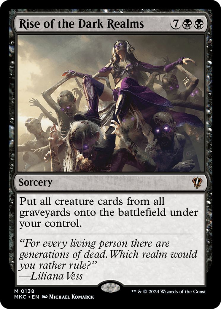 Image of Rise of the Dark Realms [Murders at Karlov Manor Commander]