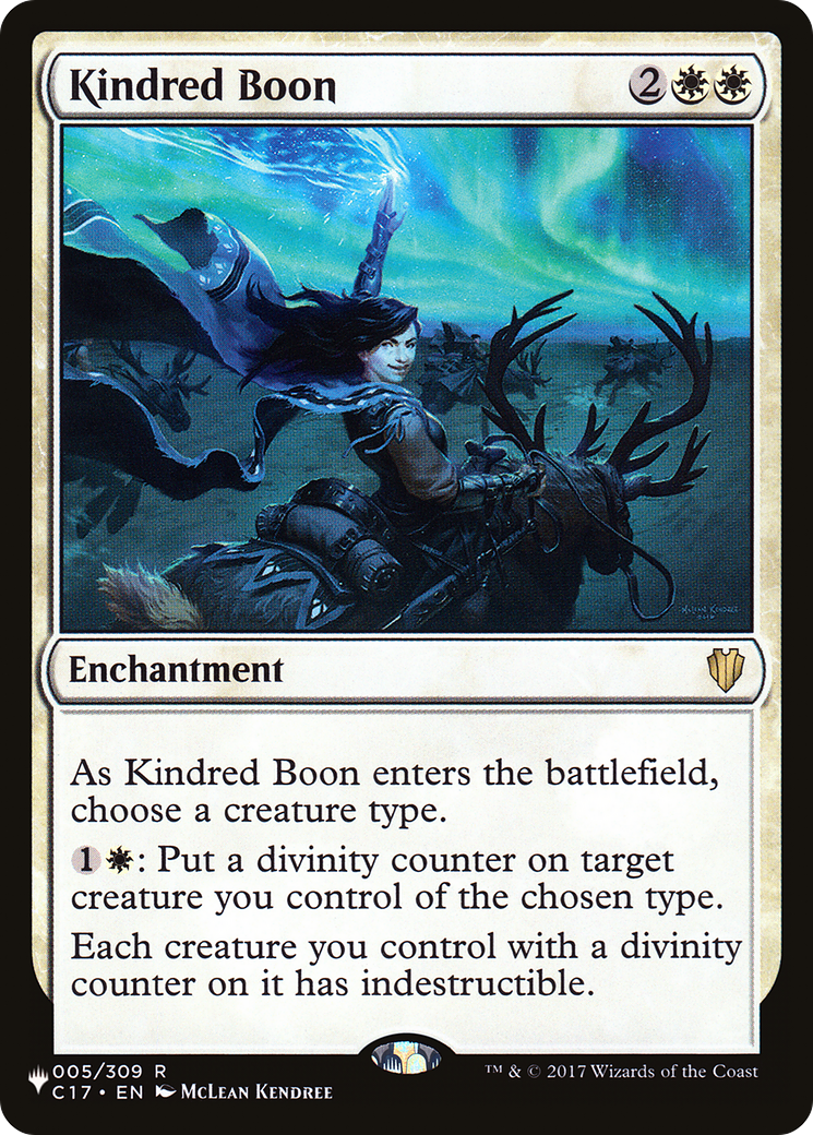 Image of Kindred Boon [Secret Lair: Angels]