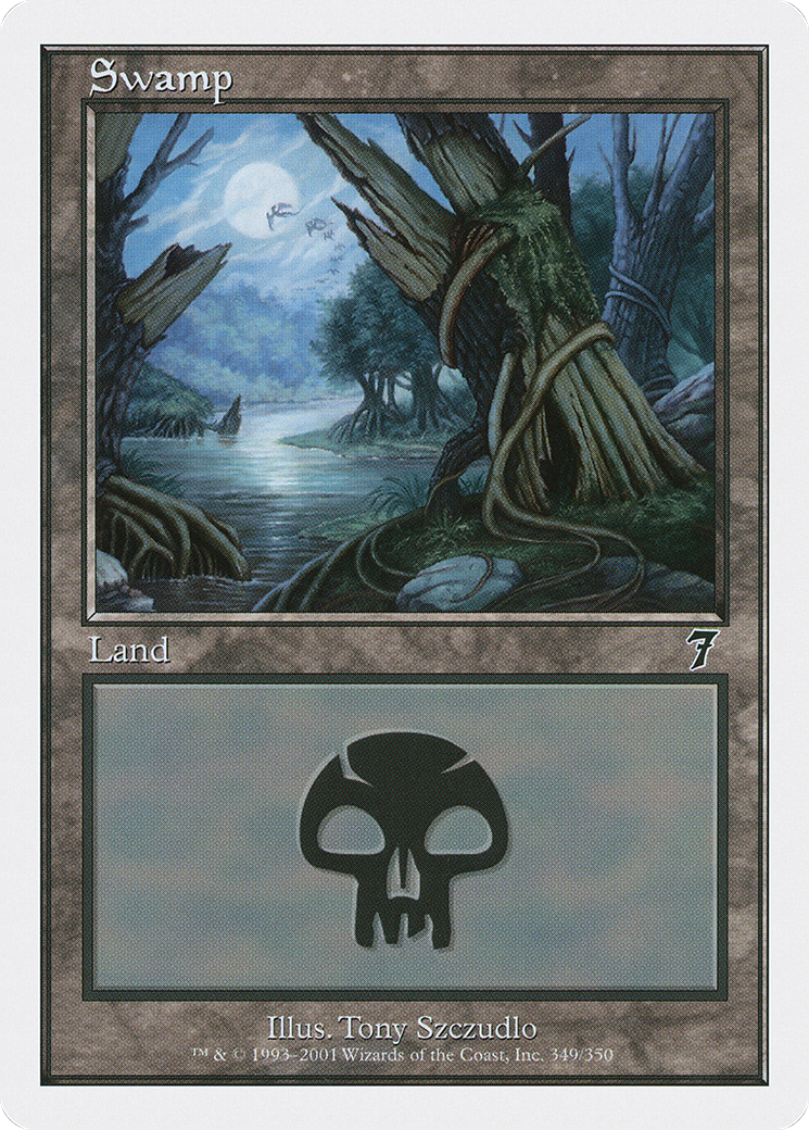 Image of Swamp (349) [Seventh Edition]