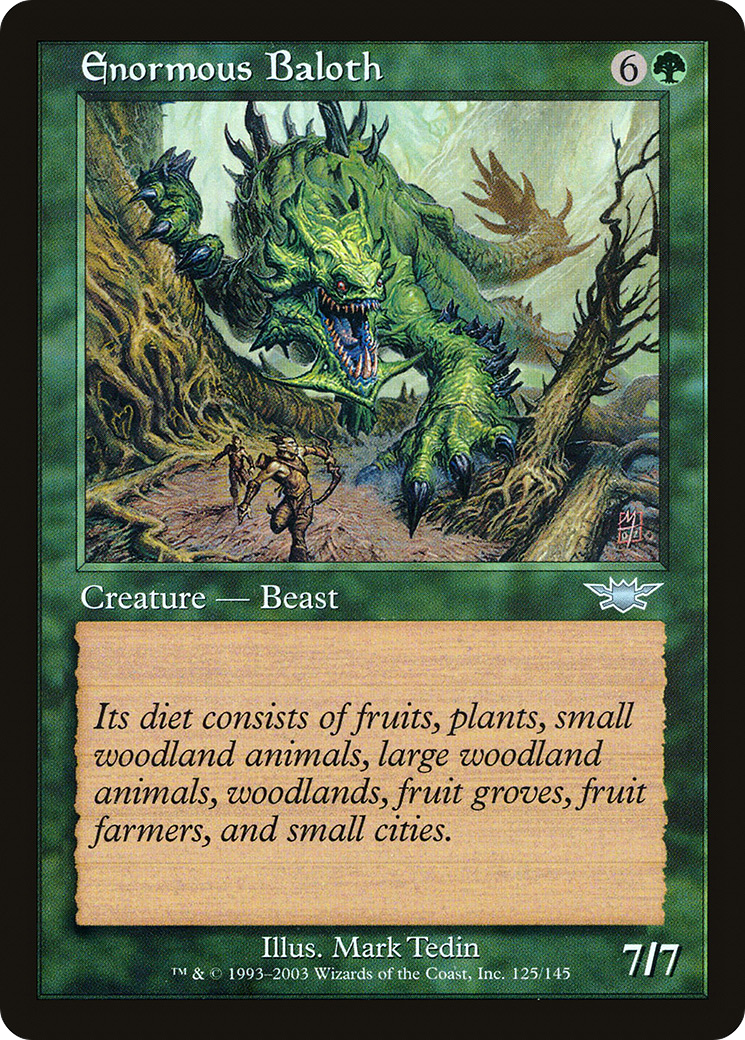 Image of Enormous Baloth [Legions]