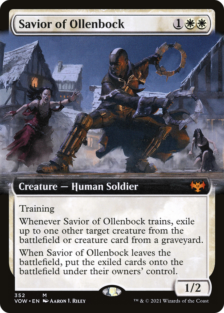 Image of Savior of Ollenbock (Extended Art) [Innistrad: Crimson Vow]