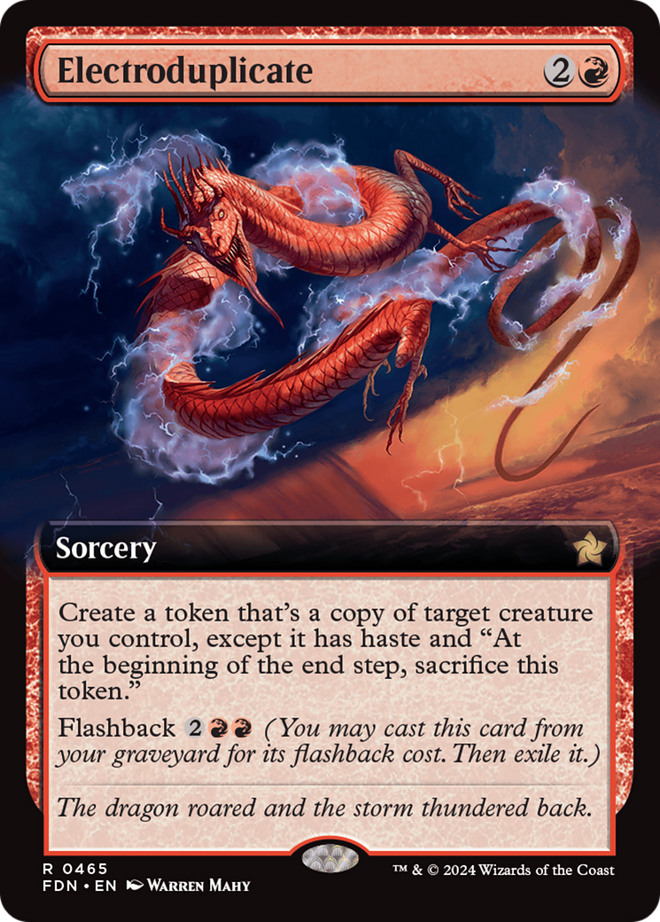 Image of Electroduplicate (Extended Art) [Foundations]