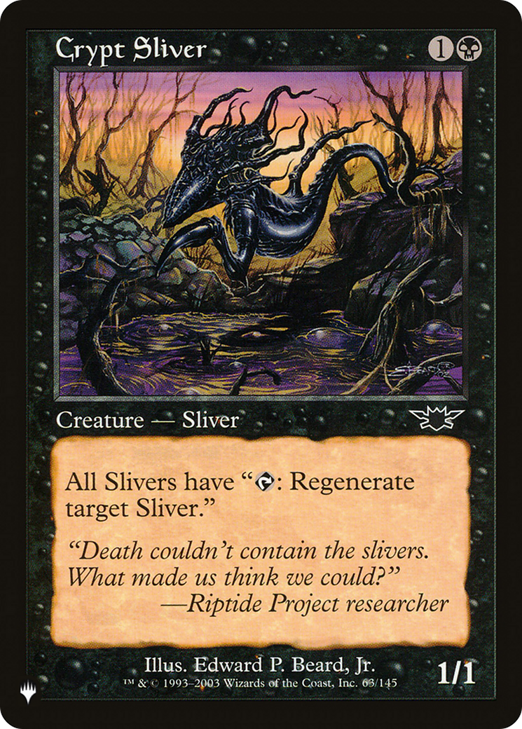 Image of Crypt Sliver [The List]