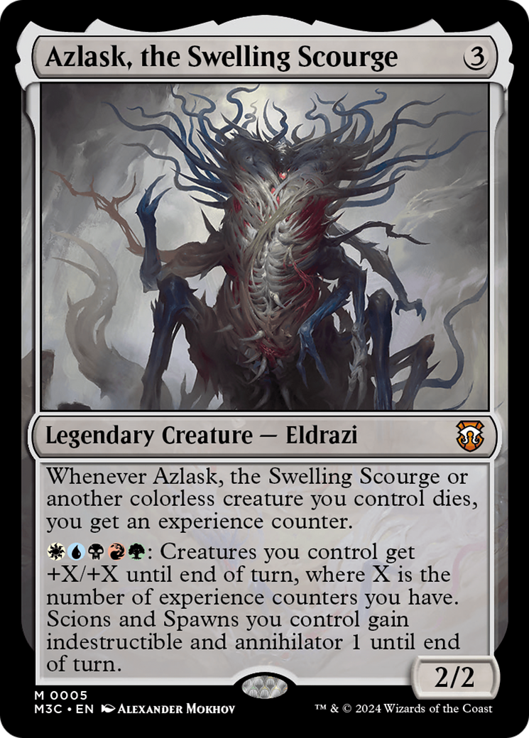 Image of Azlask, the Swelling Scourge [Modern Horizons 3 Commander]