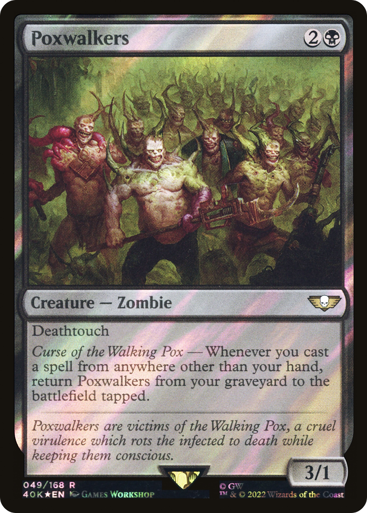 Image of Poxwalkers (Surge Foil) [Warhammer 40,000]