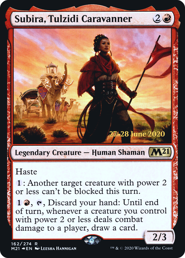 Image of Subira, Tulzidi Caravanner [Core Set 2021 Prerelease Promos]