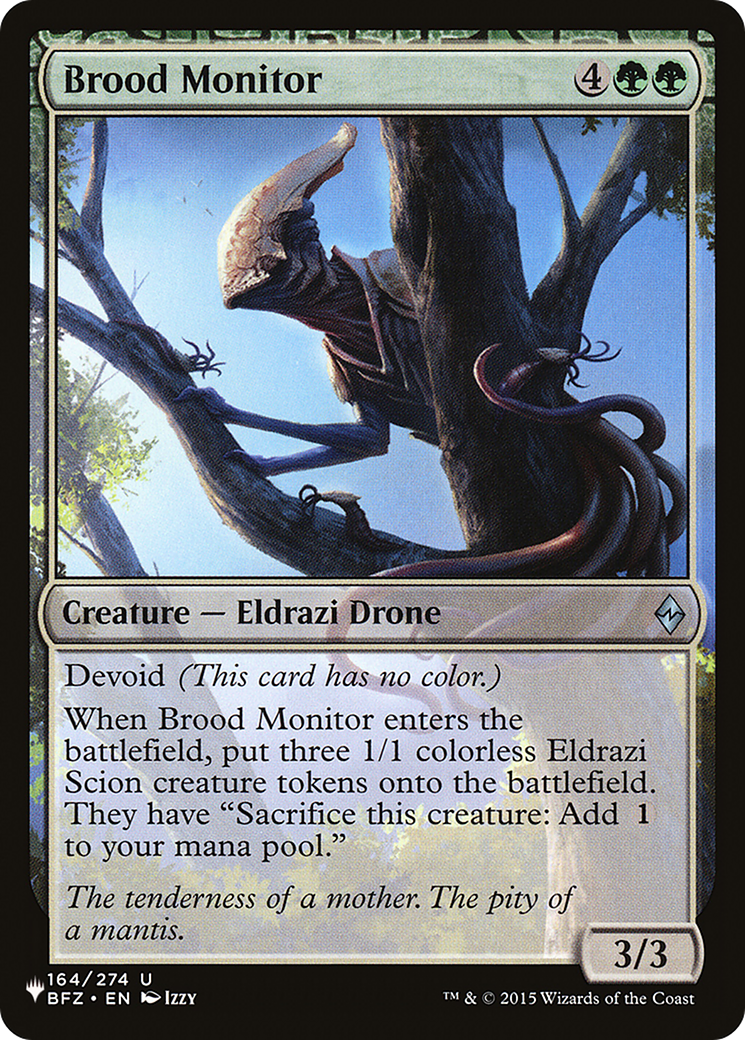 Image of Brood Monitor [The List]