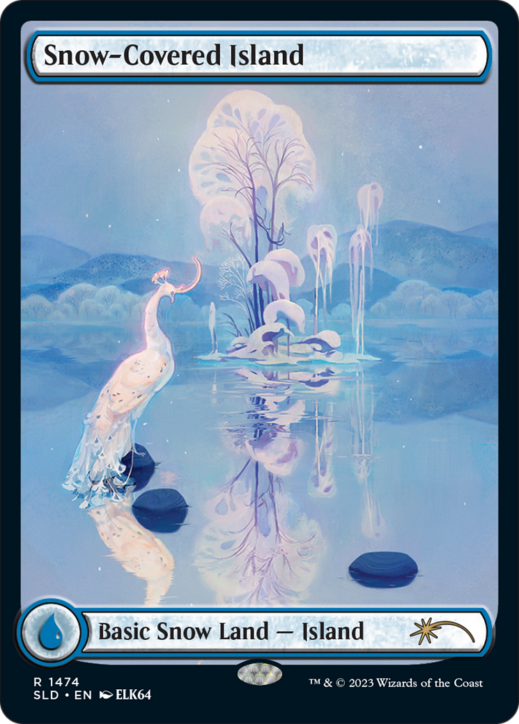 Image of Snow-Covered Island (1474) [Secret Lair Drop Series]
