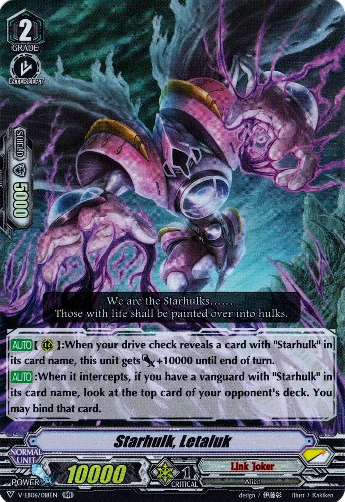 Image of Starhulk, Letaluk (V-EB06/018EN) [Light of Salvation, Logic of Destruction]