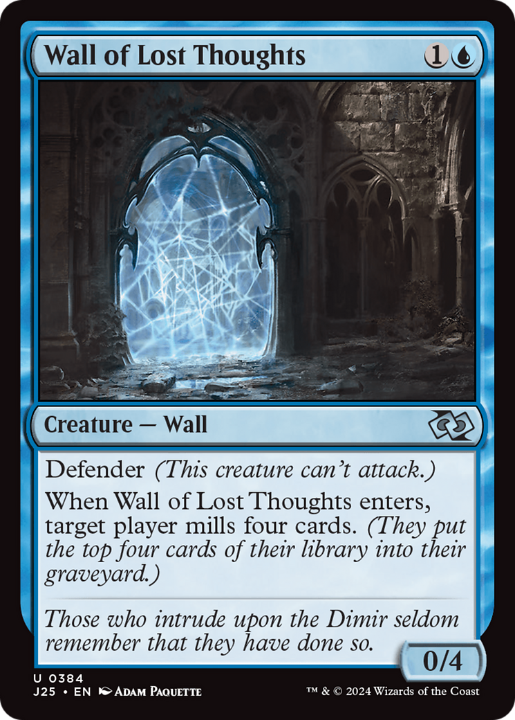 Image of Wall of Lost Thoughts [Foundations Jumpstart]