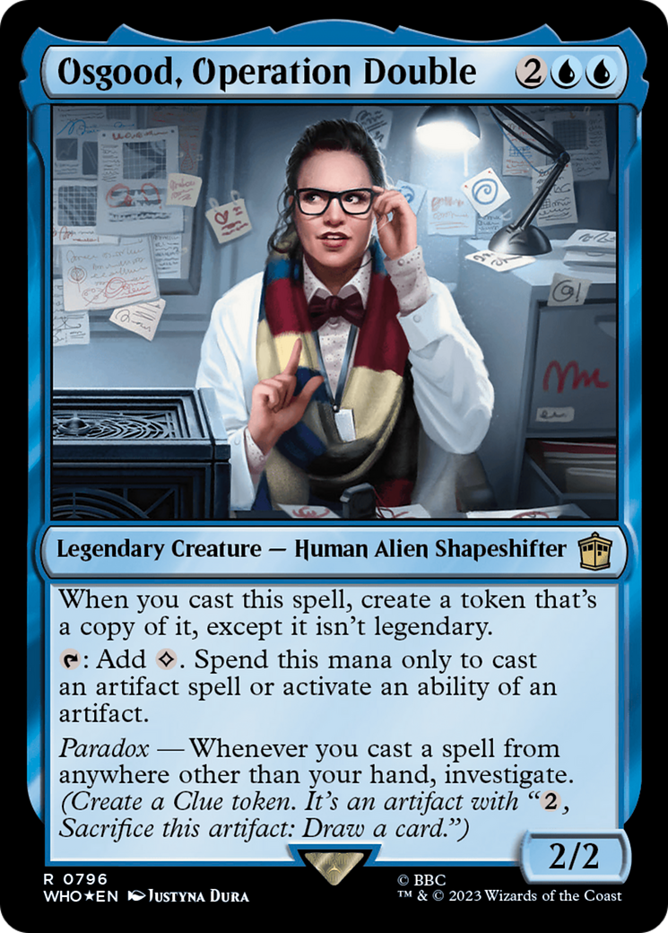 Image of Osgood, Operation Double (Surge Foil) [Doctor Who]