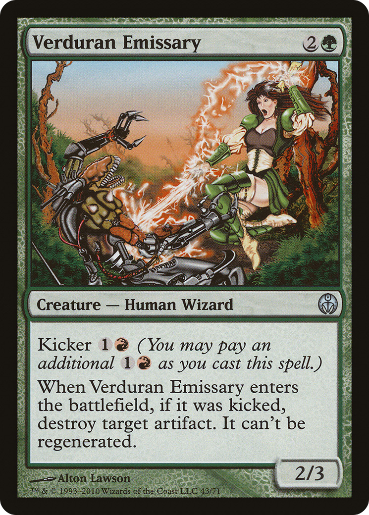 Image of Verduran Emissary [Duel Decks: Phyrexia vs. the Coalition]