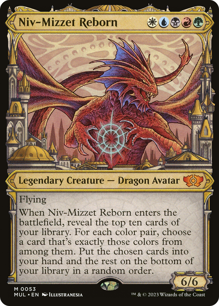 Image of Niv-Mizzet Reborn [Multiverse Legends]