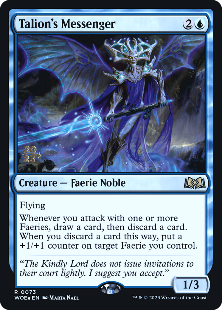 Image of Talion's Messenger [Wilds of Eldraine Prerelease Promos]