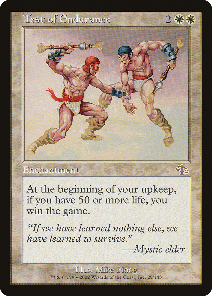 Image of Test of Endurance [Judgment]