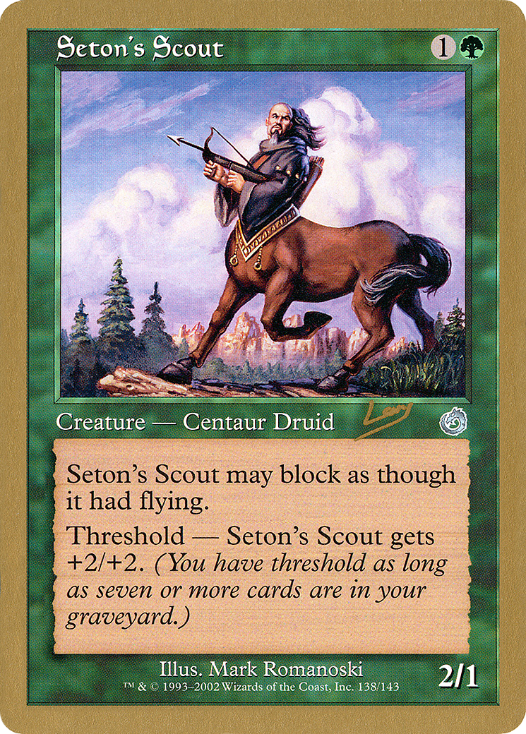 Image of Seton's Scout (Raphael Levy) [World Championship Decks 2002]