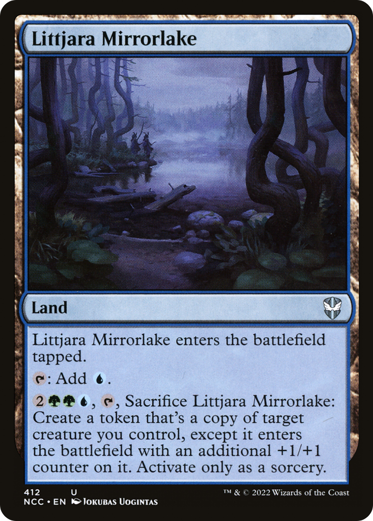 Image of Littjara Mirrorlake [Streets of New Capenna Commander]