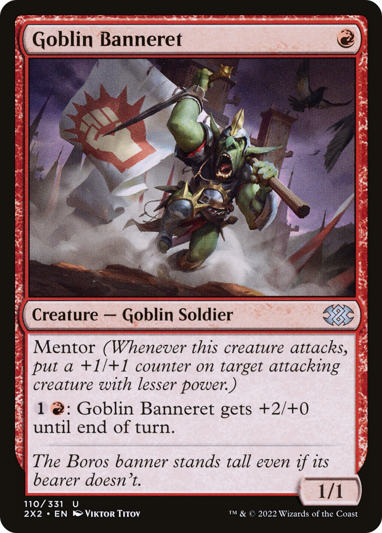 Image of Goblin Banneret [Double Masters 2022]
