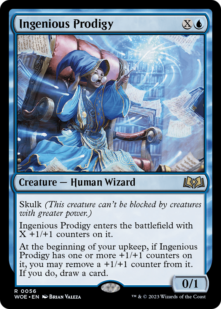Image of Ingenious Prodigy [Wilds of Eldraine]
