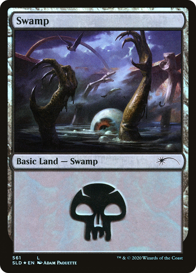 Image of Swamp (Witchcraft) (561) [Secret Lair Drop Promos]