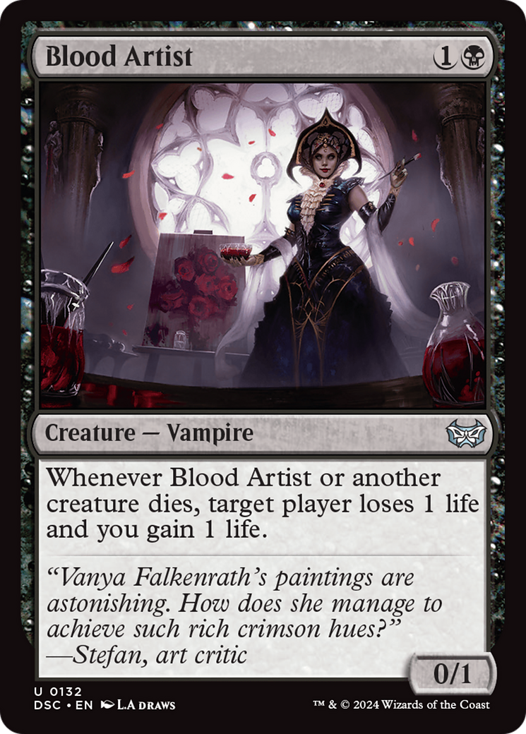 Image of Blood Artist [Duskmourn: House of Horror Commander]
