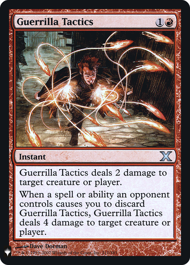 Image of Guerrilla Tactics [Mystery Booster]