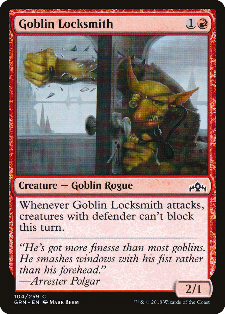 Image of Goblin Locksmith [Guilds of Ravnica]