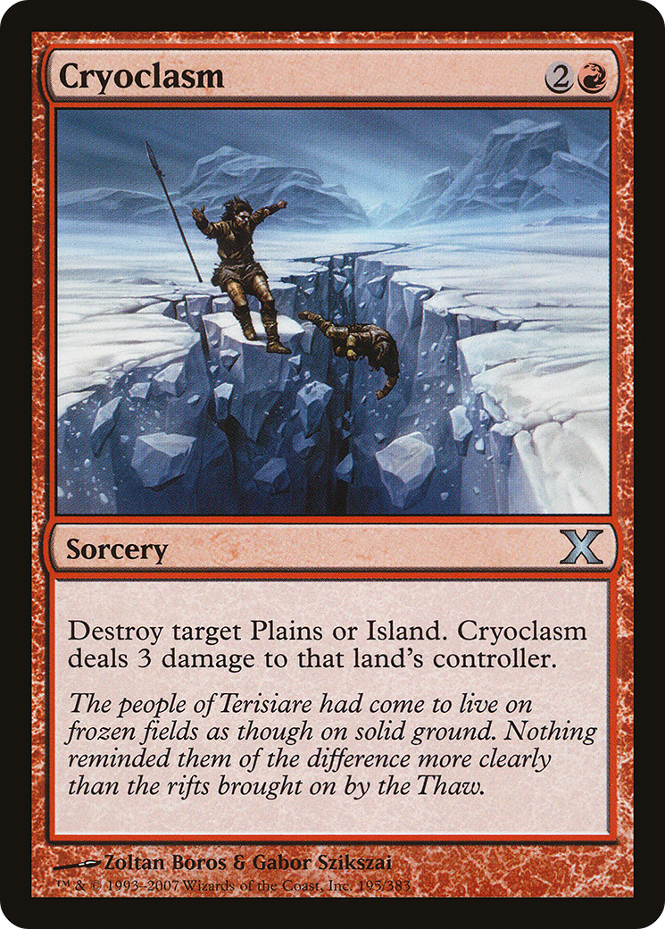 Image of Cryoclasm [Tenth Edition]