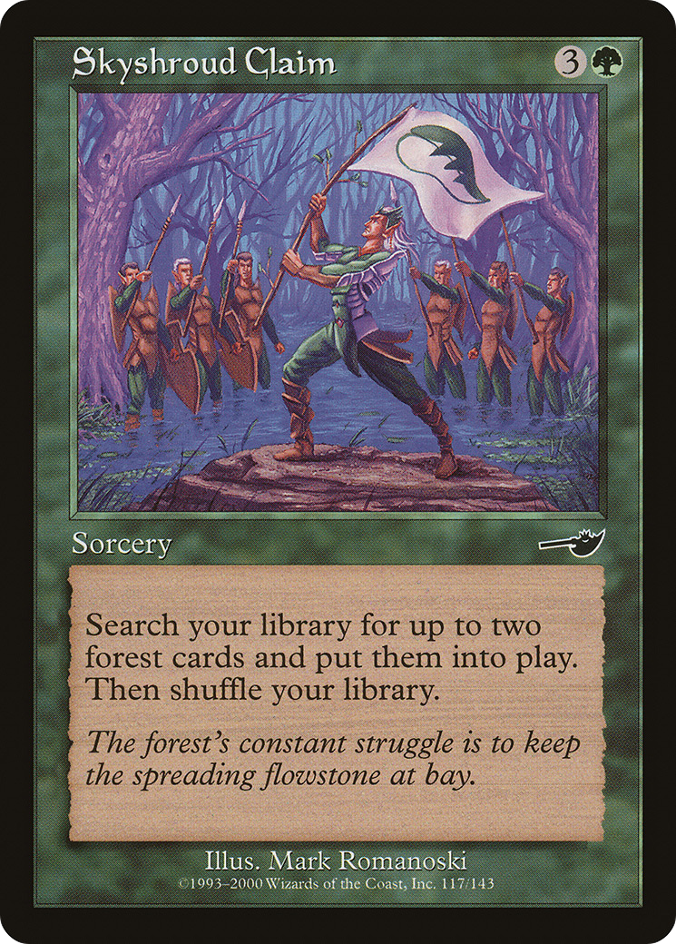 Image of Skyshroud Claim [Nemesis]