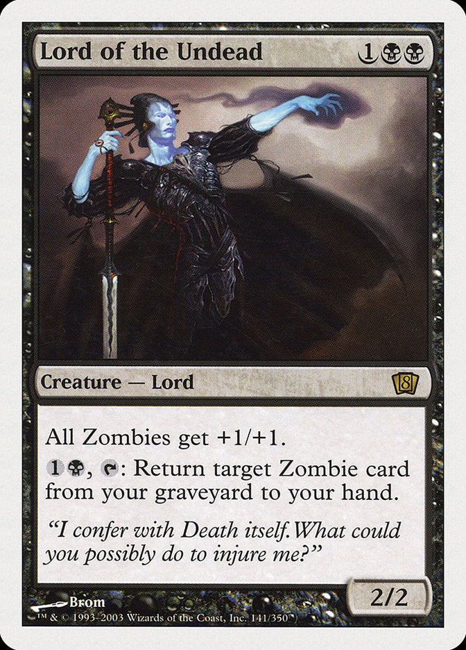 Image of Lord of the Undead (8th Edition) [Oversize Cards]