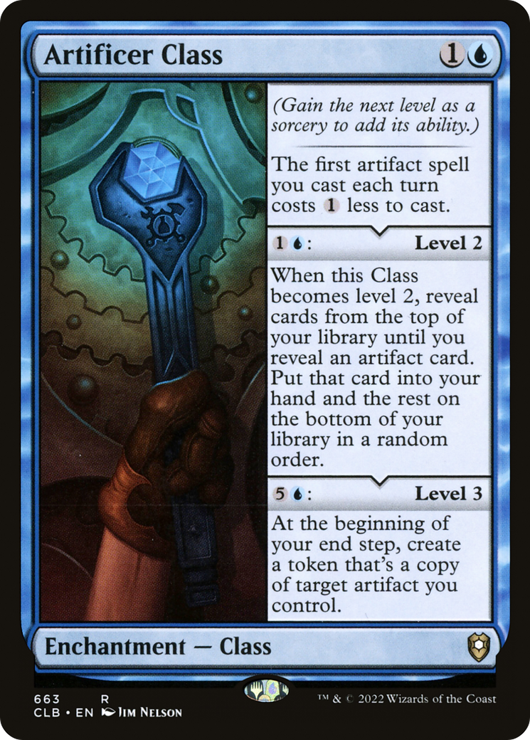 Image of Artificer Class [Commander Legends: Battle for Baldur's Gate]