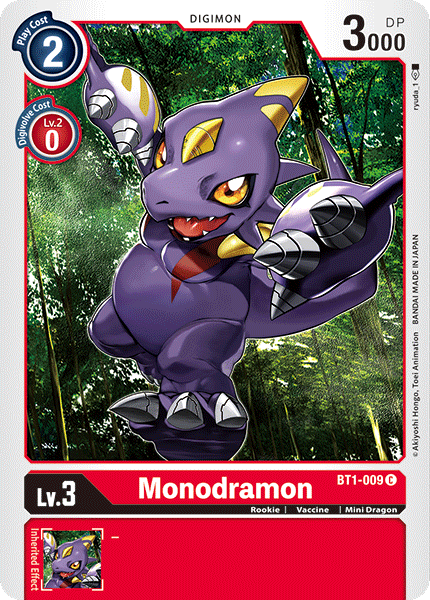 Image of Monodramon [BT1-009] [Release Special Booster Ver.1.0]