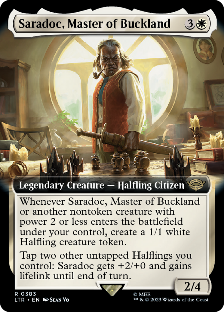 Image of Saradoc, Master of Buckland (Extended Art) [The Lord of the Rings: Tales of Middle-Earth]