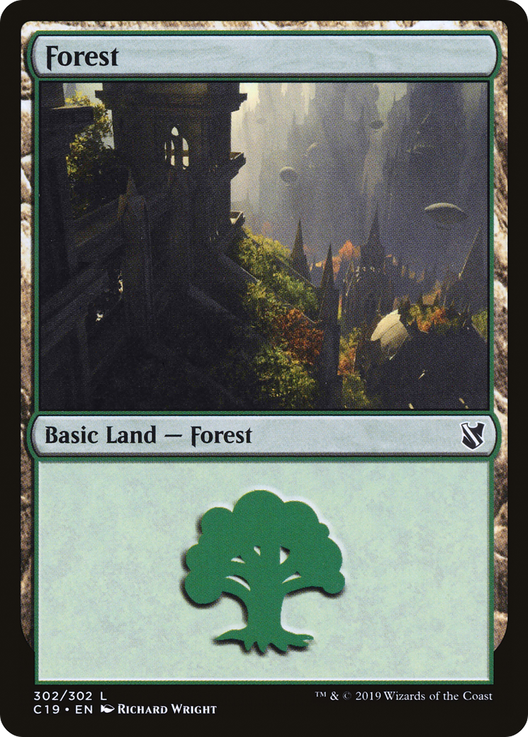 Image of Forest (302) [Commander 2019]