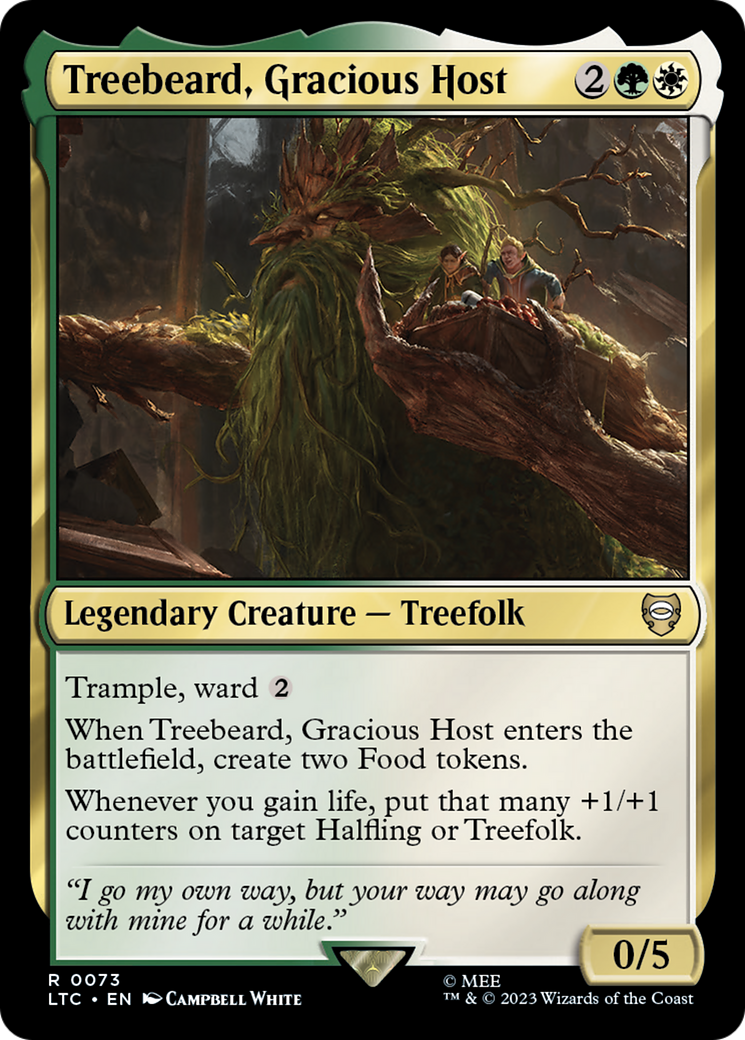 Image of Treebeard, Gracious Host [The Lord of the Rings: Tales of Middle-Earth Commander]