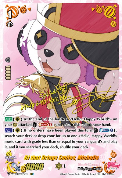 Image of DJ that Brings Smiles, Michelle (V-TB01/SSR25EN) [BanG Dream! FILM LIVE]