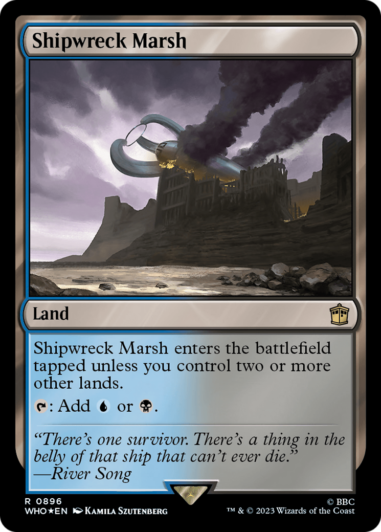 Image of Shipwreck Marsh (Surge Foil) [Doctor Who]