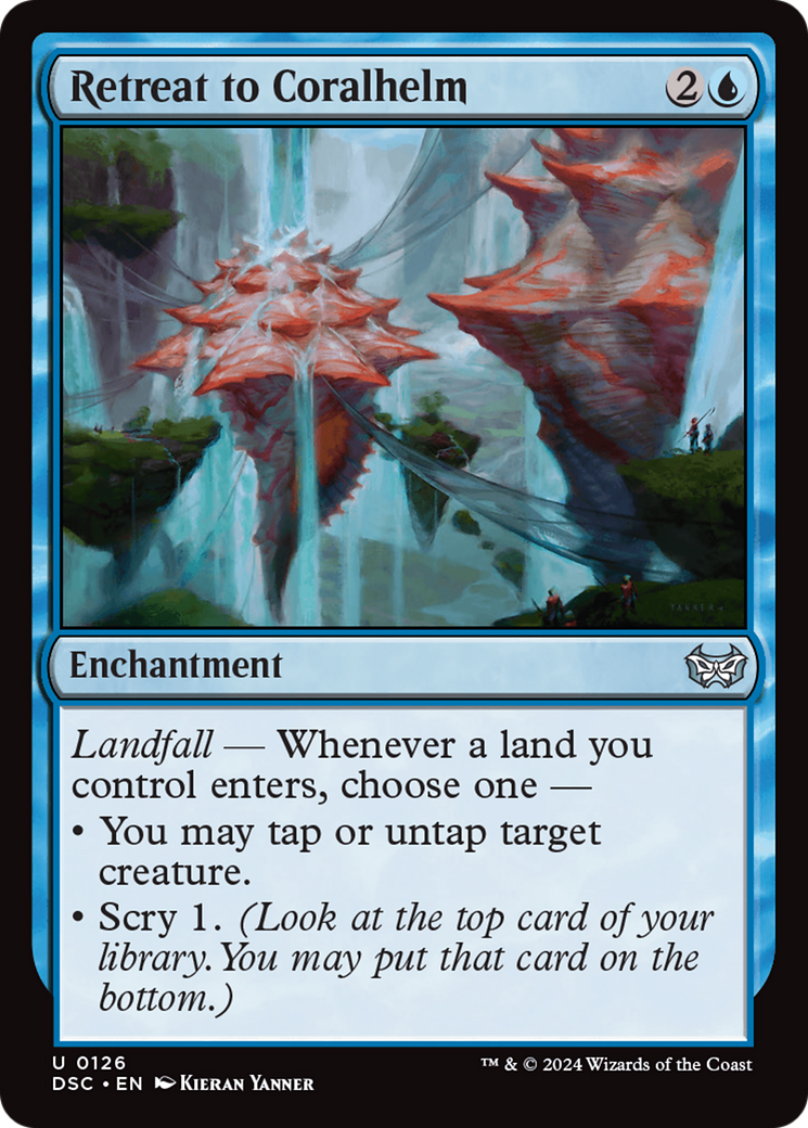 Image of Retreat to Coralhelm [Duskmourn: House of Horror Commander]