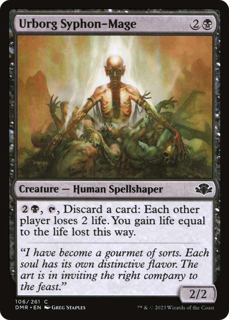 Image of Urborg Syphon-Mage [Dominaria Remastered]