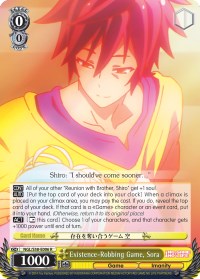 Image of Existence-Robbing Game, Sora (NGL/S58-E006 R) [No Game No Life]