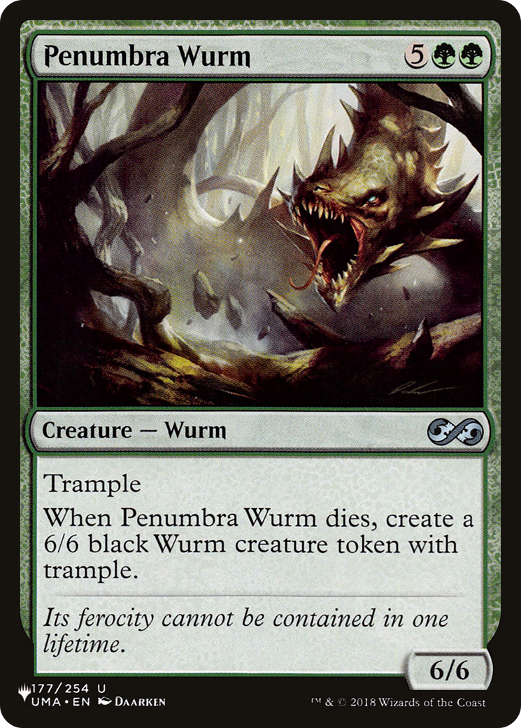 Image of Penumbra Wurm [The List]