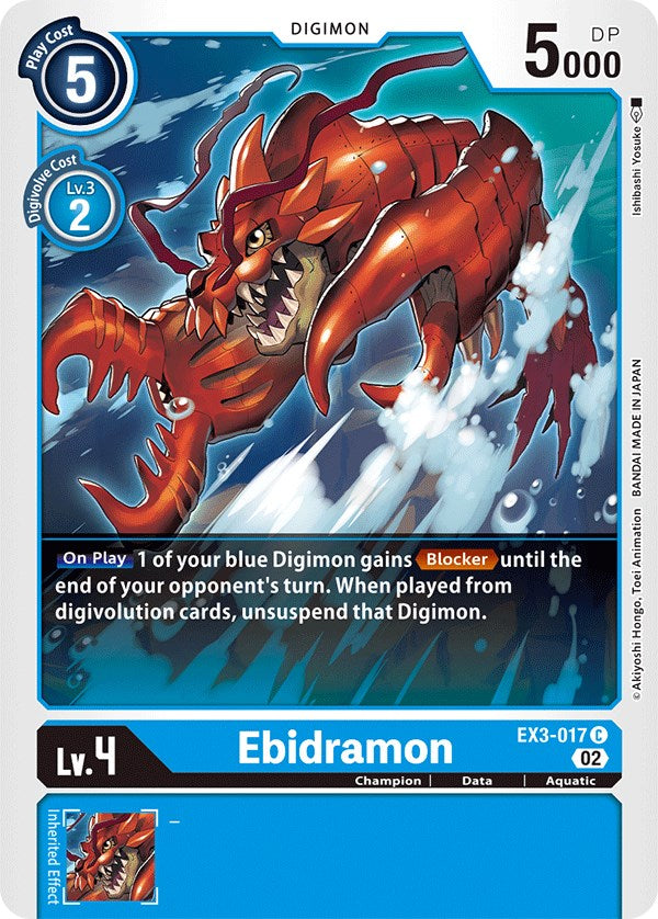 Image of Ebidramon [EX3-017] [Draconic Roar]