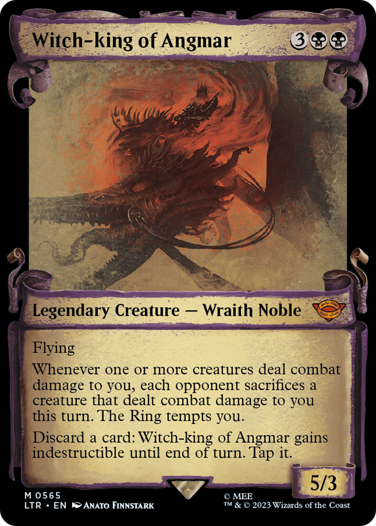 Image of Witch-king of Angmar [The Lord of the Rings: Tales of Middle-Earth Showcase Scrolls]