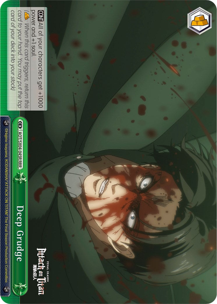 Image of Deep Grudge (Foil) [Attack On Titan: Final Season]