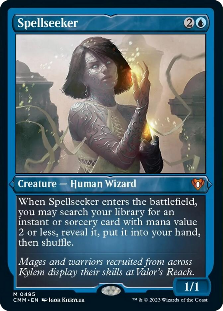 Image of Spellseeker (Foil Etched) [Commander Masters]
