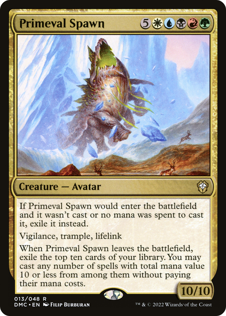 Image of Primeval Spawn [Dominaria United Commander]