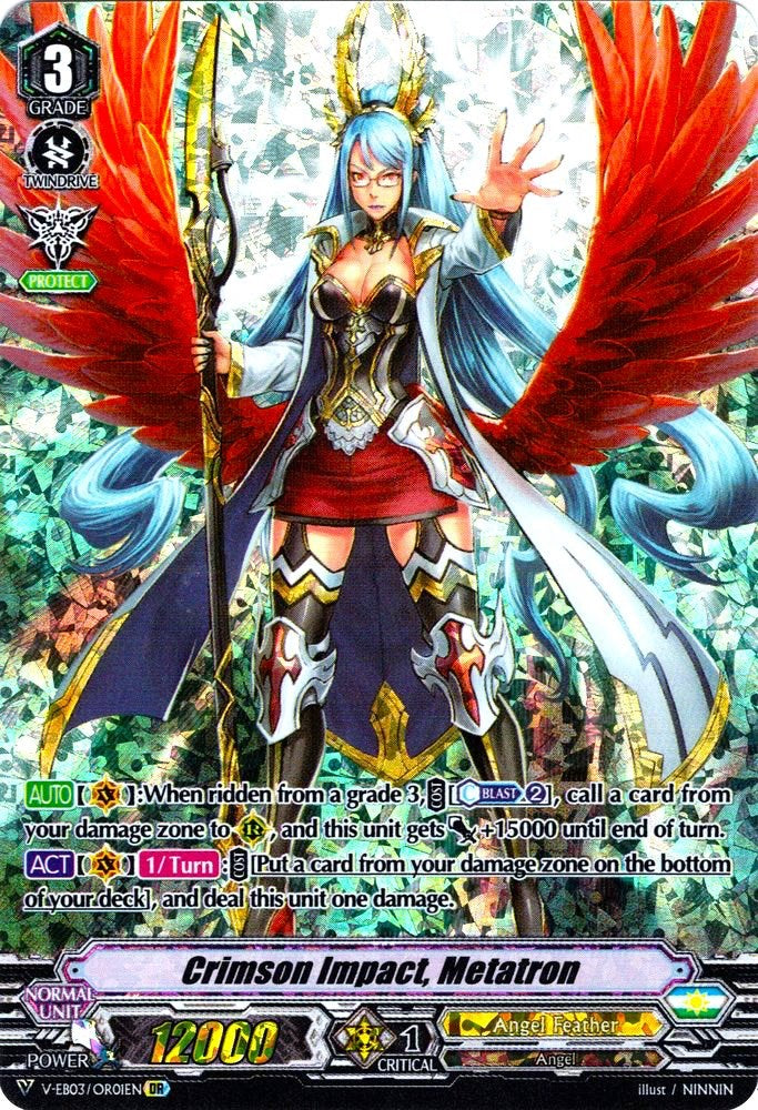 Image of Crimson Impact, Metatron (V-EB03/OR01EN) [ULTRARARE MIRACLE COLLECTION]