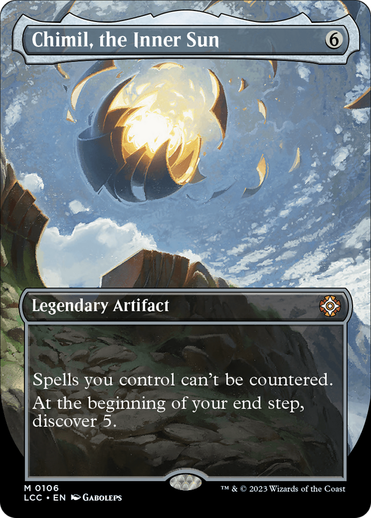 Image of Chimil, the Inner Sun (Borderless) [The Lost Caverns of Ixalan Commander]