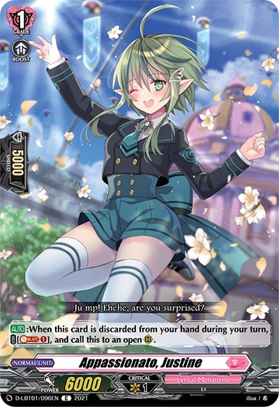 Image of Appassionato, Justine (D-LBT01/096EN) [Lyrical Melody]