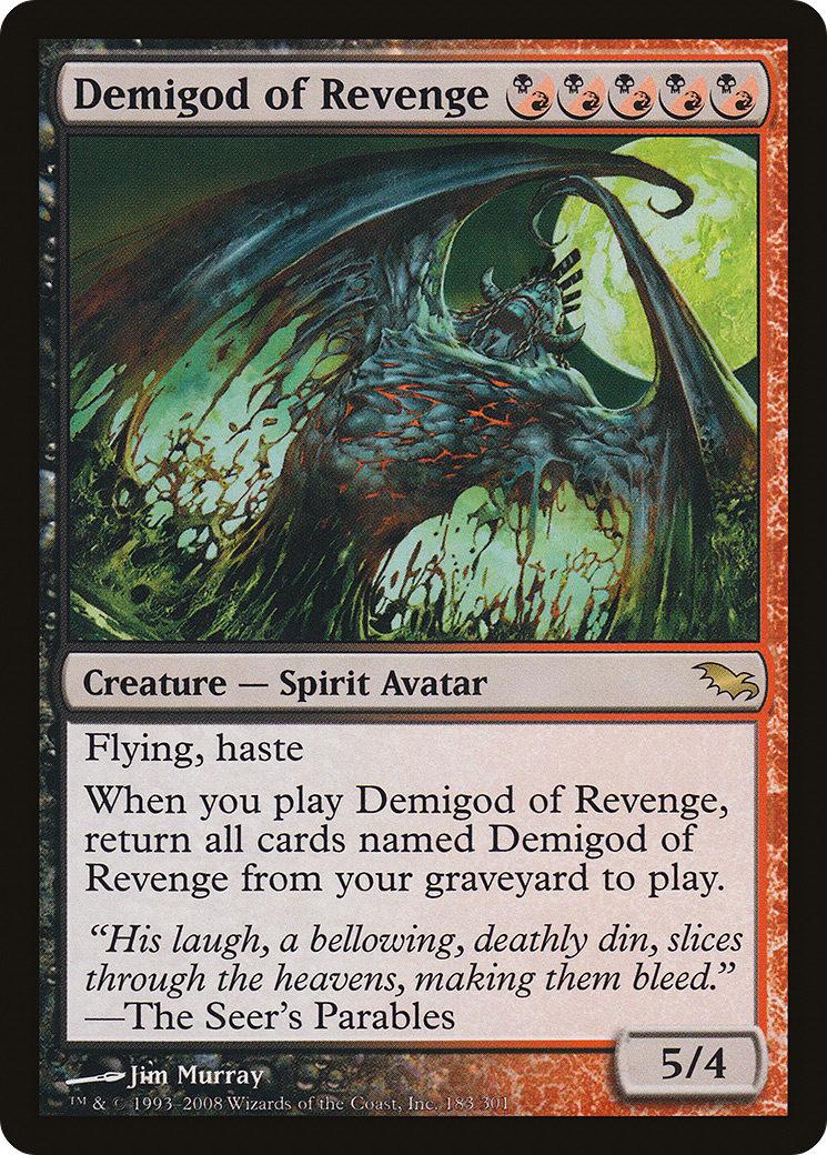 Image of Demigod of Revenge [Shadowmoor]